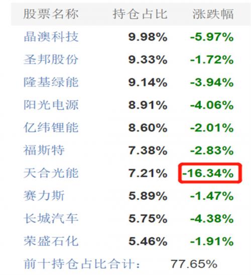 重仓股闪崩16％