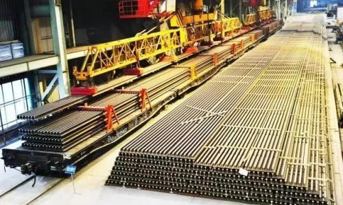 河钢邯钢百米高速重轨建功世界运行最高时速高速重轨铁路