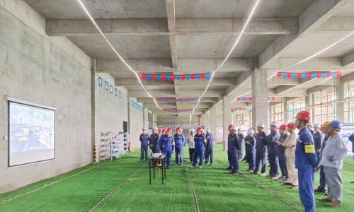 中国五冶这一项目以"最优 亮点 满意"全力打造新钢精品工程