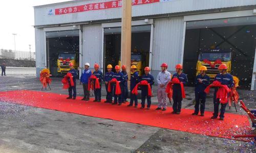 中国五冶集团新疆八钢作业部新疆八一钢铁除尘灰回配系统安装工程顺利竣工