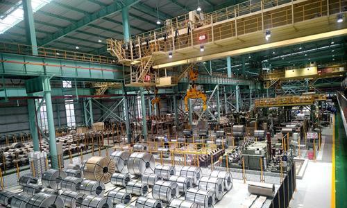 武钢有限新能源无取向硅钢项目投产4个月实现全面达产